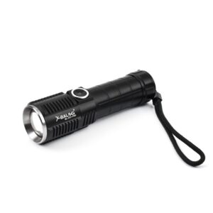 Φακός LED Αλουμινίου X-Balog BL-X31-P90 – Μαύρος