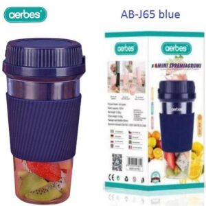 Επαναφορτιζόμενο μπλέντερ μπλε AB-J65 aerbes