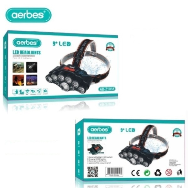 Φακός Κεφαλής LED AB-Z1018 Aerbes