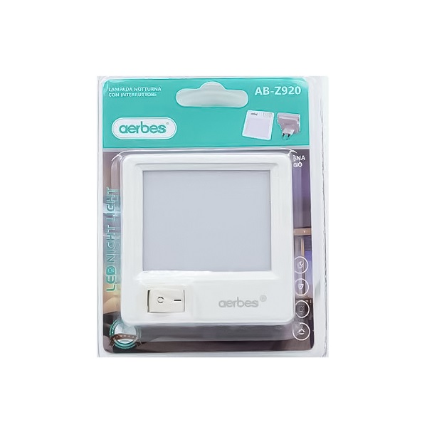 LED Φώς Νύχτας 1W Aerbes AB-Z920