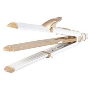 Kemei KM-1213 Πρέσα Μαλλιών με Κεραμικές Πλάκες 40W Gold