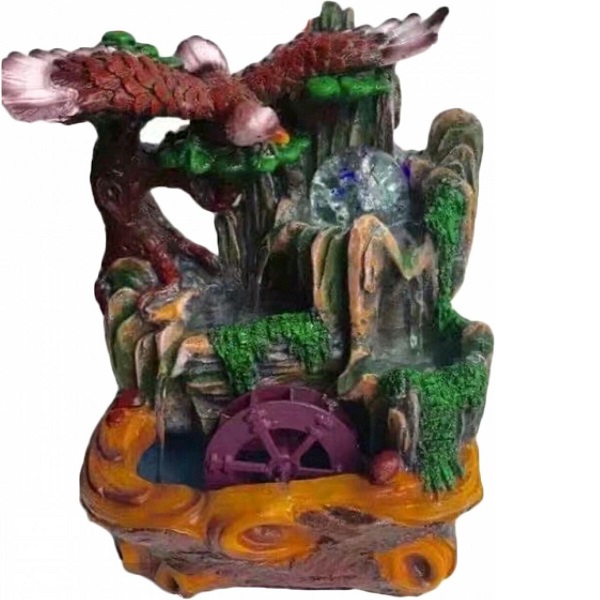 Διακοσμητικό Συντριβάνι Feng Shui με Τρεχούμενο Νερό 21x16x27cm 1918