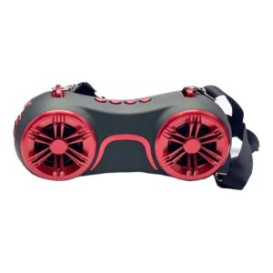 Kimiso KMS-130 JSKMS130 Ηχείο Bluetooth 20W με Ραδιόφωνο Κόκκινο