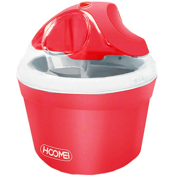 Hoomei HM-6512 Παγωτομηχανή 1.4lt Κόκκινη