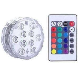 Υποβρύχιο Φωτιστικό Πισίνας με Τηλεχειριστήριο και Πολύχρωμο Φως Arrango AT76367