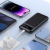Power Bank 10000mAh 22.5W με Θύρα USB-A και Θύρα USB-C Power Delivery Μαύρο Awei P148K