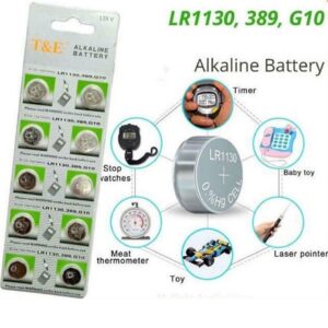Μπαταρίες Alcaline AG10/1.5V - LR1130 10 τμχ