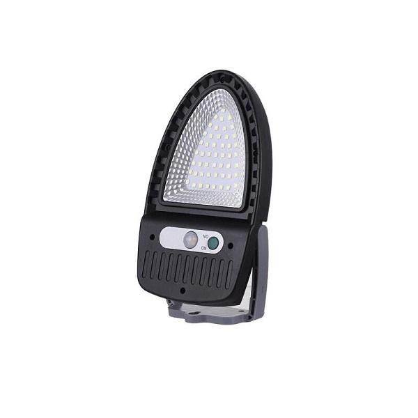 Ηλιακό Φωτιστικό Επιτοίχιας Τοποθέτησης με Ανιχνευτή Κίνησης σε Μαύρο Χρώμα ΥΧ-608Β