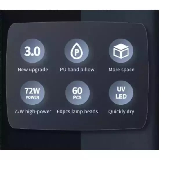 Φουρνάκι Νυχιών Sun -T8 UV / LED 72W