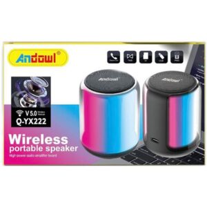 Ηχείο Bluetooth 3W με Διάρκεια Μπαταρίας έως 4 ώρες Πολύχρωμο Andowl Q-YX22