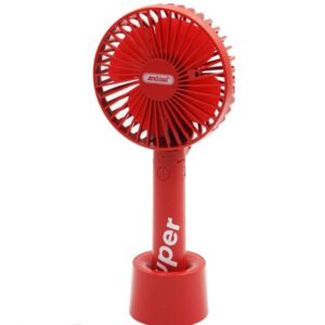 Ανεμιστήρας Χειρός Φορητος Q-F01 Κόκκινο Andowl