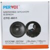 Ηχείο Αυτοκινήτου Per Voi CTC-601 6.5" με 80W RMS (Midrange)
