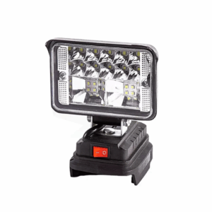 LED Προβολέας Εργασίας Με Αντάπτορα Και Μπαταρία 27w 3 ιντσών 4143