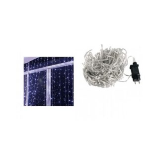 Χριστουγεννιάτικα Λαμπάκια 480 LED Κουρτίνα Αδιάβροχα IP44, Ψυχρό Λευκό και 8 Προγράμματα AN57371
