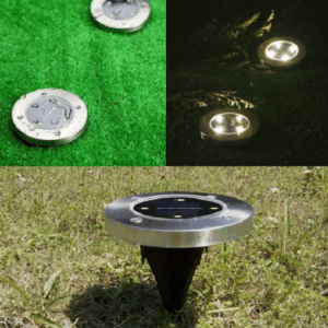 482aec1d95ec870ee891d0584068525.png Ηλιακά Προβολάκια Εξωτερικού Χώρου με 4 Led- Solar pathway lights 4 Pack