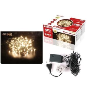 χριστουγεννιάτικα λαμπάκια 100 Led 8.5m εσωτερικού χώρου