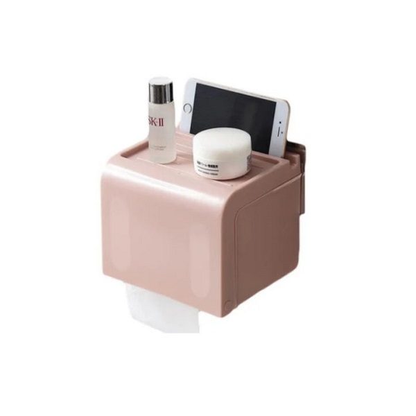 Χαρτοθήκη Επιτοίχια Πλαστική Λευκή 500-009309