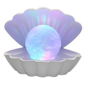 51M86dmcTxL._AC_SL1000_.jpg Κοχύλι Επιτραπέζιο Διακοσμητικό Φωτιστικό με Φωτισμό RGB LED Shell Pearl Beach 8 χρώματα που αλλάζουν