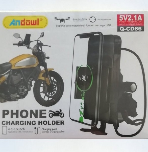 69326596073.jpg Βάση Κινητού Μοτοσυκλέτας με Ρυθμιζόμενο Βραχίονα Q-CD66