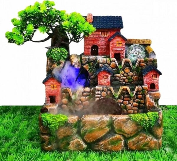 Διακοσμητικό Συντριβάνι Feng Shui με Τρεχούμενο Νερό 30x20x31cm 81261