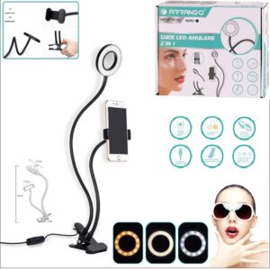 ΕΠΑΓΓΕΛΜΑΤΙΚΟ ΦΟΡΗΤΟ ΦΩΣ LED ΜΕ ΒΑΣΗ ΚΙΝΗΤΟΥ ΤΗΛΕΦΩΝΟΥ ARRANGO