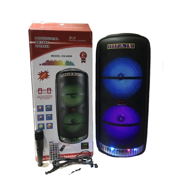 Ηχείο Bluetooth Karaoke 8'' MK-8806