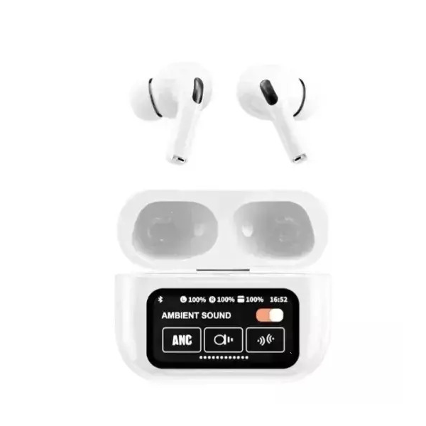 Ακουστικά In-ear Bluetooth Handsfree Λευκά A9 Pro