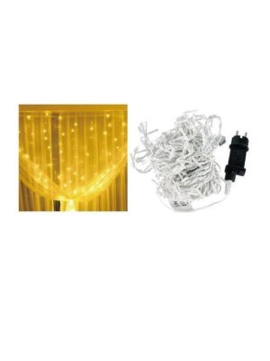 Χριστουγεννιάτικη Κουρτίνα 240 LED Θερμό Λευκό 3μ x 300εκ Arrango AN57378