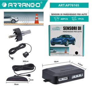 AP76165-1.jpg Σύστημα Παρκαρίσματος 4 Αισθητήρων Με Οθόνη Arrango AP76165