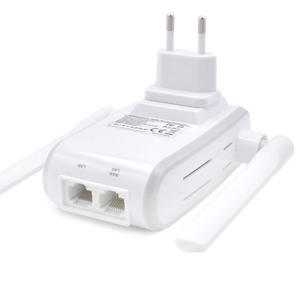 Extender WiFi Single Band (2.4GHz) 300Mbps με 2 Θύρες Ethernet Andowl Q-A225