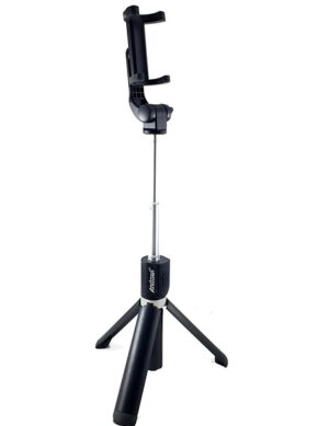 Selfie Stick Τρίποδο Κινητού με Bluetooth Μαύρο Andowl Q-A60