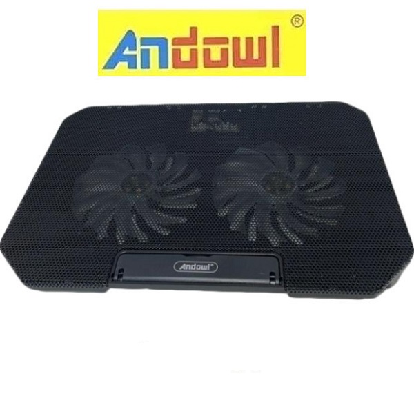 Cooling Pad για Laptop έως 17" με 2 Ανεμιστήρες Andowl Q-SR03