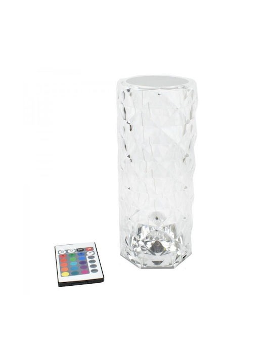 Φωτιστικό LED Διακοσμητικό Μπαταρίας Επιτραπέζιο Διάφανο Q-TL152 Andowl