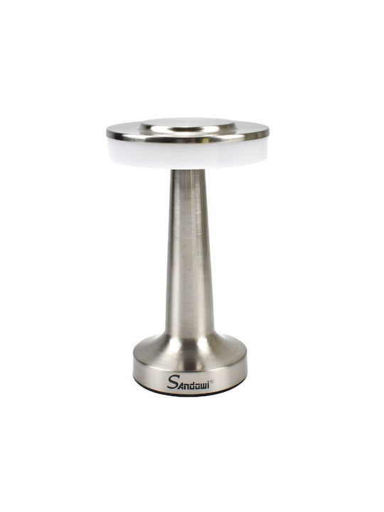 Φωτιστικό LED Διακοσμητικό Αφής Λευκού Φωτισμού Επιτραπέζιο Andowl Q-TL145