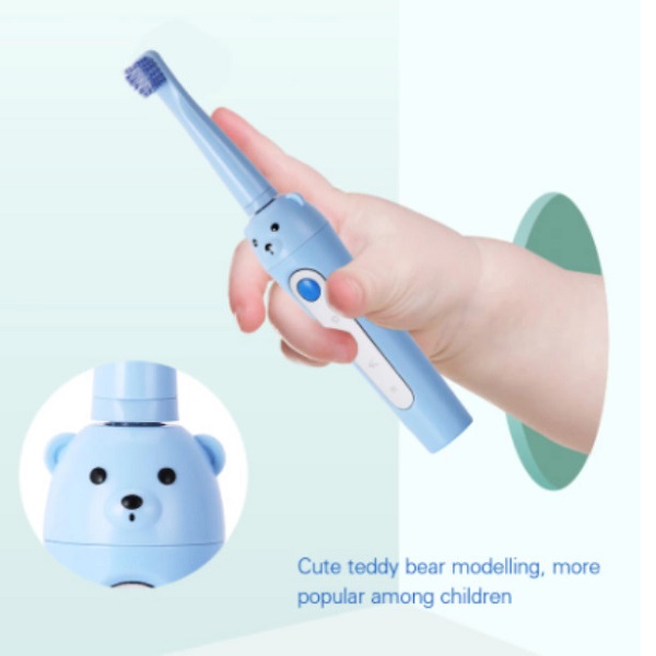 Οδοντόβουρτσα Ηλεκτρική Αρκουδάκι Μπλε Andowl 81008BTH50BL