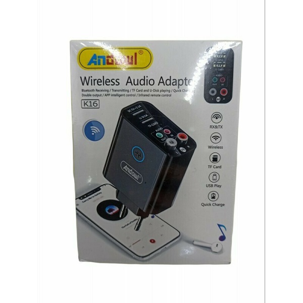 Αναμεταδότης Ήχου Ασύρματος Μπριζάκι Bluetooth Andowl K16