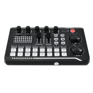 Andowl Κάρτα Ήχου Εξωτερική Επαγγελματική Συνδεσιμότητα 3.5mm Bluetooth