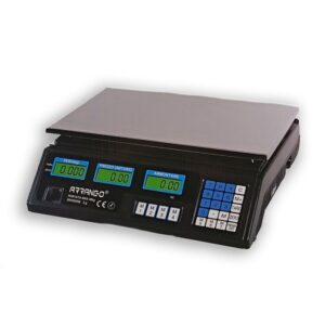 Arrango Ηλεκτρονική Ζυγαριά Λιανικής με Ικανότητα Ζύγισης 40kg και Υποδιαίρεση 2gr
