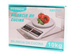 Ζυγαριά Κουζίνας Ψηφιακή Arrango 1gr/10kg Λευκή AB57121