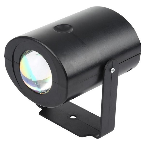 USB Atmosphere Light Mini Sunset Laser Projection Sun Light 5W with Switch Black