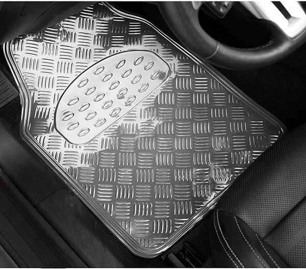 Πατάκια Σετ Auto Gs Universal Μπροστινά και Πίσω 4τμχ από Αλουμίνιο