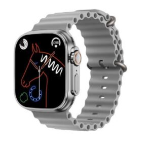 Awei H16 Ultra Smartwatch με Παλμογράφο (Ασημί)