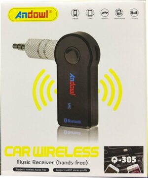 Bluetooth Αυτοκινήτου για το Ηχοσύστημα (AUX - Audio Receiver) Andowl Q-305