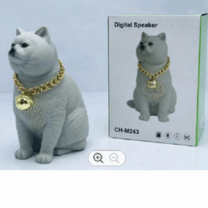 Cat Product Ασύρματο Φορητό Ηχείο Καλού ήχου Στερεοφωνικό Super Bass CH-M243