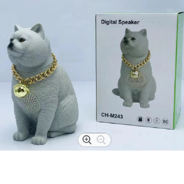 Cat Product Ασύρματο Φορητό Ηχείο Καλού ήχου Στερεοφωνικό Super Bass CH-M243