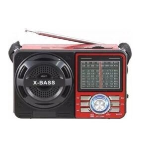CMIK MK-1088 Φορητό Ραδιόφωνο Επαναφορτιζόμενο με USB Κόκκινο