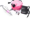 Τροχός Νυχιών Ρεύματος 35000rpm με Πεντάλ 35W DM-202 Ροζ