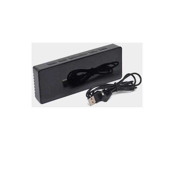 Ψηφιακό ρολόι ξυπνητήρι, ημερομηνία, ώρα και θερμοκρασία με πολύχρωμη μεγάλη οθόνη Gaosiio DS-3806C Led Digital Clock