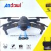 Drone με Κάμερα Micro Foldable Set 998 1080p και Χειριστήριο, Συμβατό με Smartphone Andowl