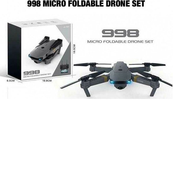 Drone με Κάμερα Micro Foldable Set 998 1080p και Χειριστήριο, Συμβατό με Smartphone Andowl